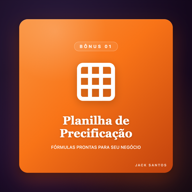 Planilha de Precificação